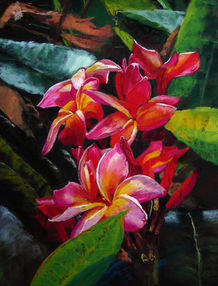Dolores Saul PGE, Beauty of Paia, 30x40cm
