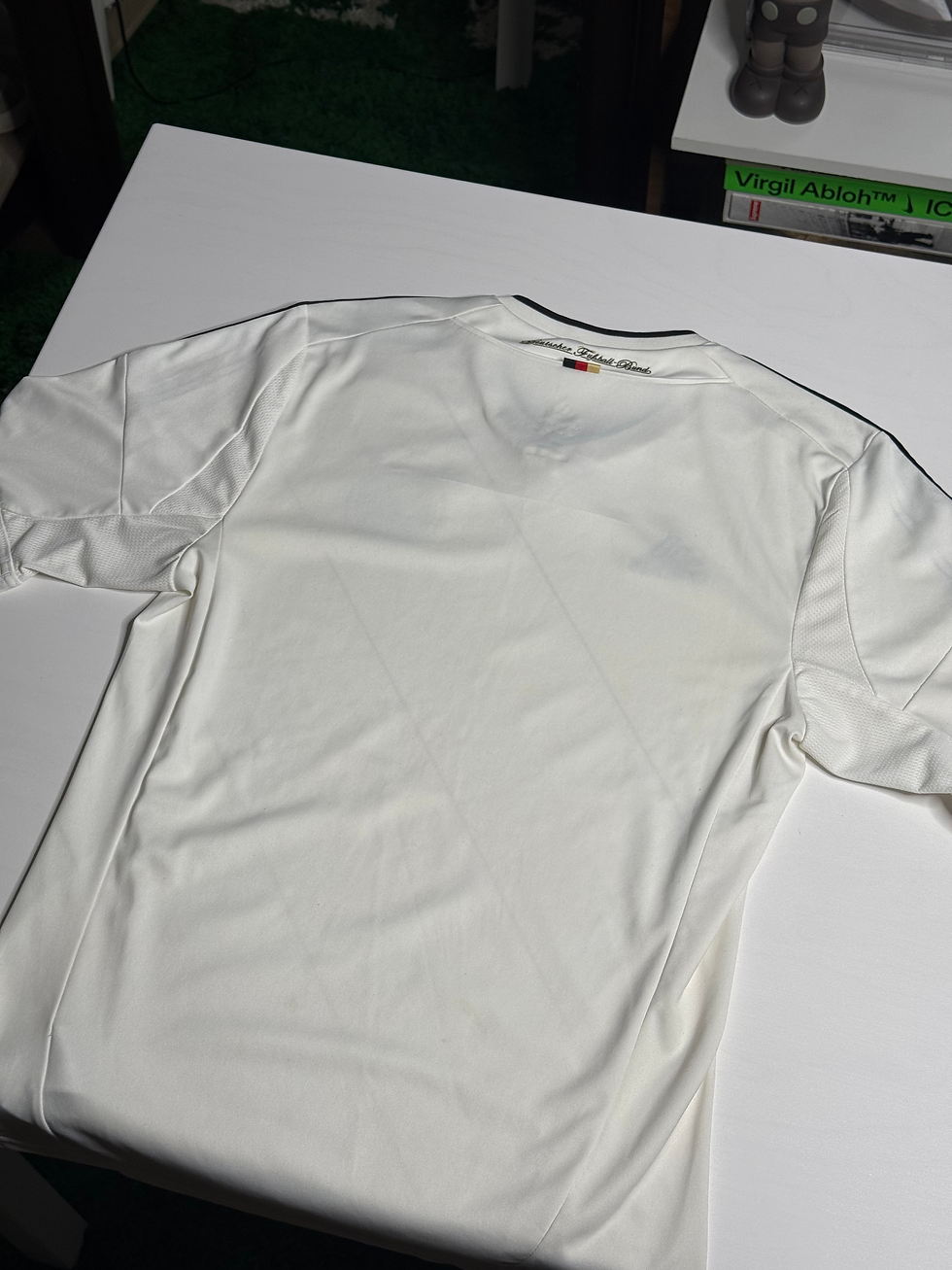 Thumbnail: VINTAGE Y2K Adidas Germany Kit "White" [ M ] PREOWNED