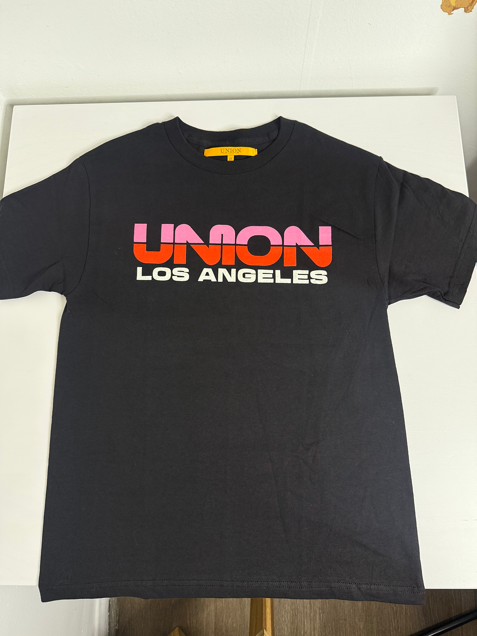 Thumbnail: Union LA Word Logo Tee "Black" (M) *PREOWNED*
