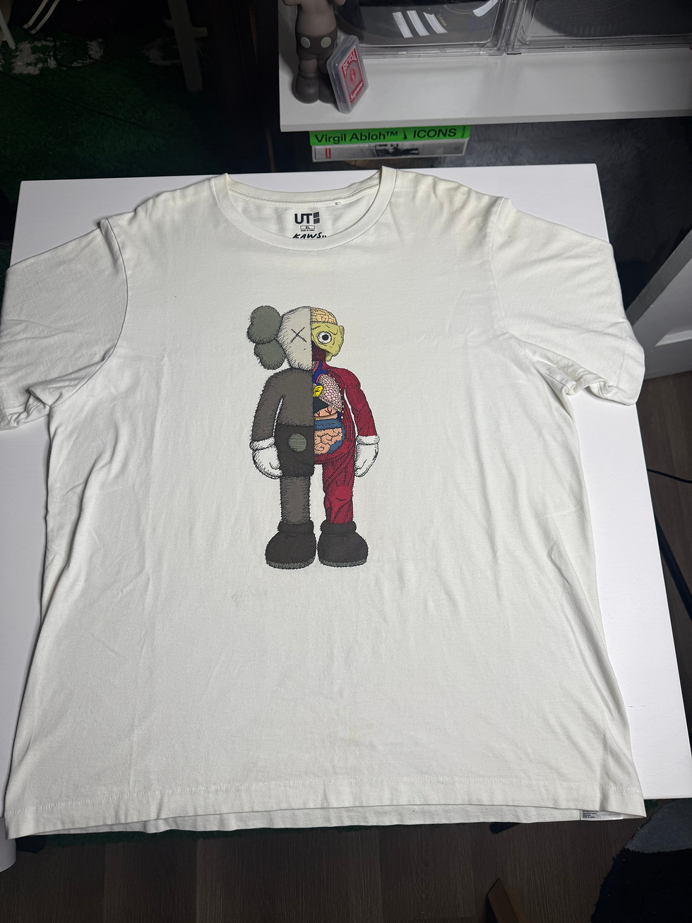 Thumbnail: Kaws Anatomy Tee "White" [L] PREOWNED