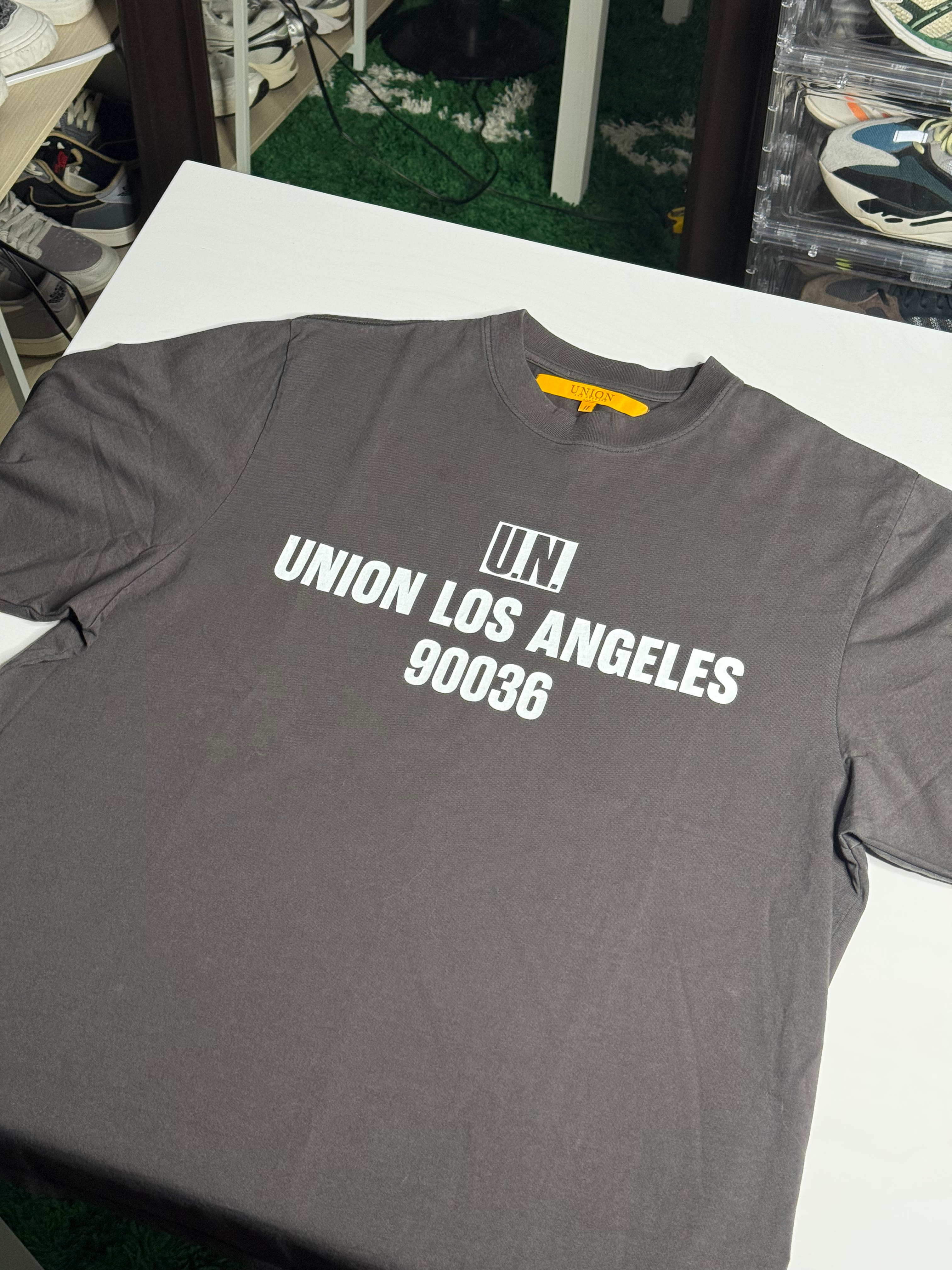 Union LA 90036 Tee “Charcoal” [ M ] BRAND NEW