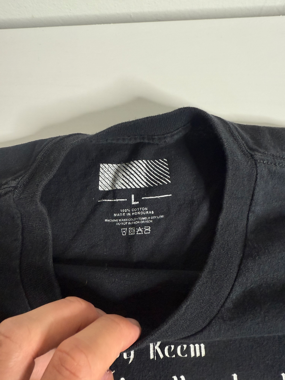 Thumbnail: Baby Keem & The Big Steppers Tour Tee "Black" (L) *PREOWNED*