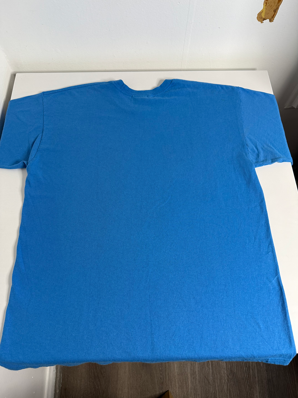 Thumbnail: VINTAGE Y2K Nike Micro Logo Tee "Blue" (M) *PREOWNED*