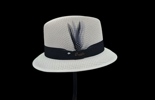 Traditional Garcia White Lowrider frankshats - Main Image