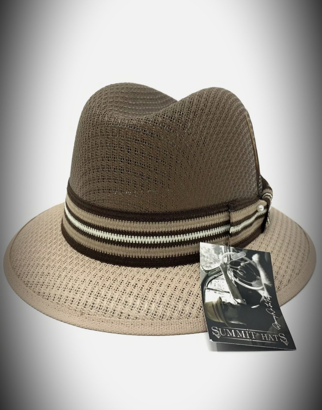 Danny De La Paz Two Tone Brown Hat 