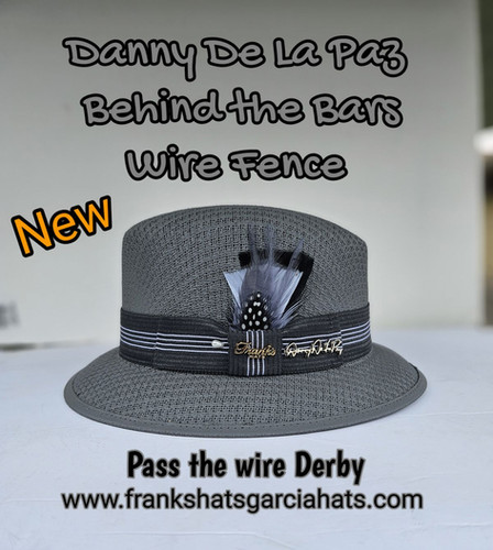 Danny De La Paz Pass the Wire Gray Derby | frankshats