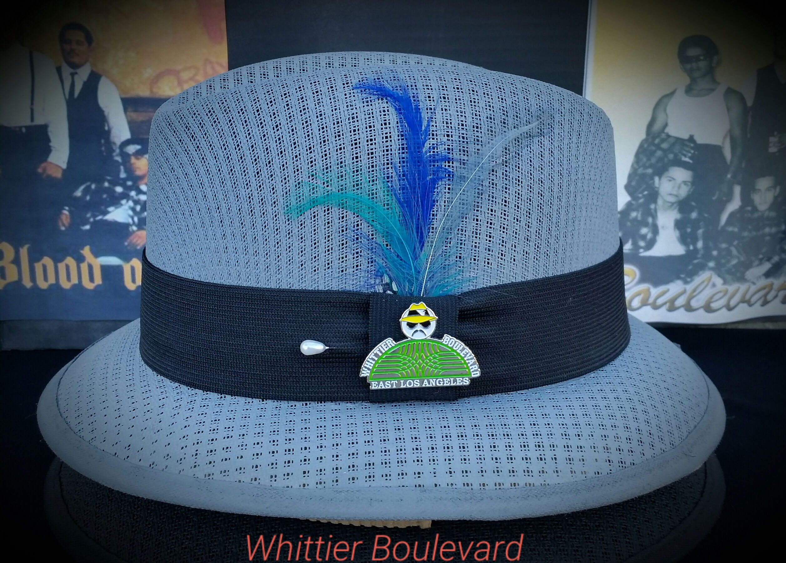 Garcia Blue Gray Lowrider with Pin