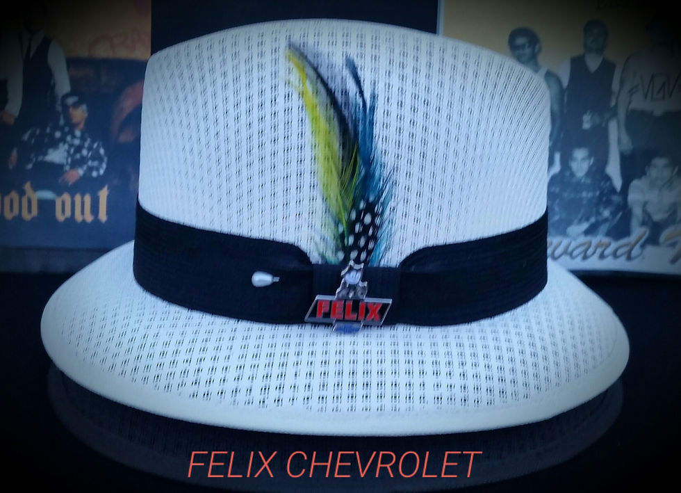 Thumbnail: Traditional Garcia White Lowrider with Pin