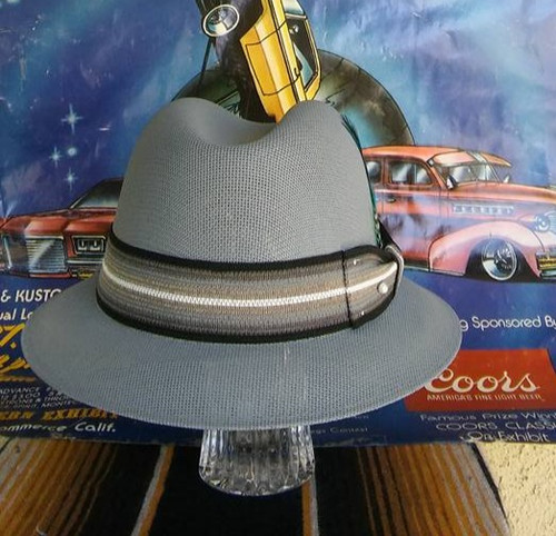 New Custom Gray Lowrider hat | frankshats