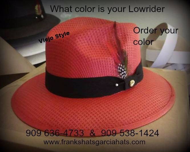 Custom Red Viejo Garcia Hat