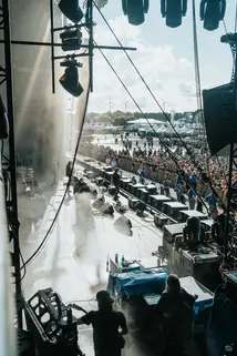 Fotoshooting auf dem Wacken Open Air für das  IZET Innovationszentrum Itzehoe
