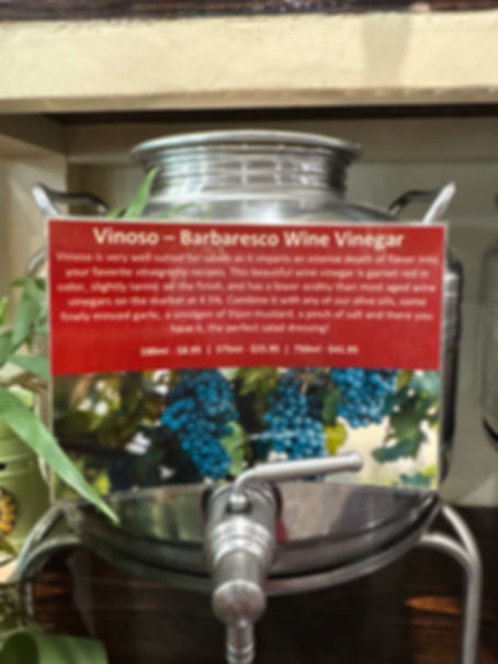 Vinoso - Barbaresco Wine Vinegar