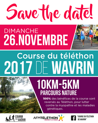 Course du téléthon Wavrin