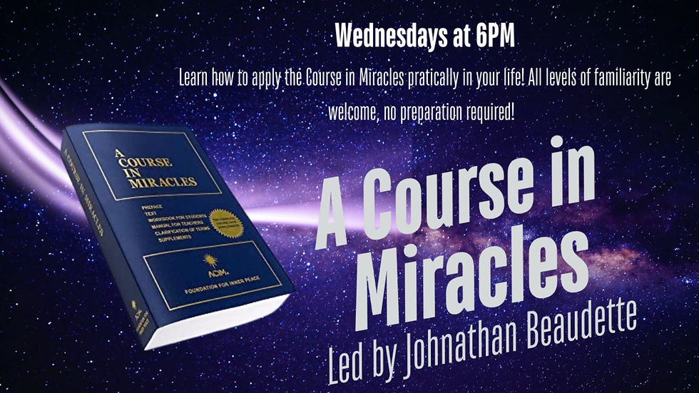 Course in Miracles Class