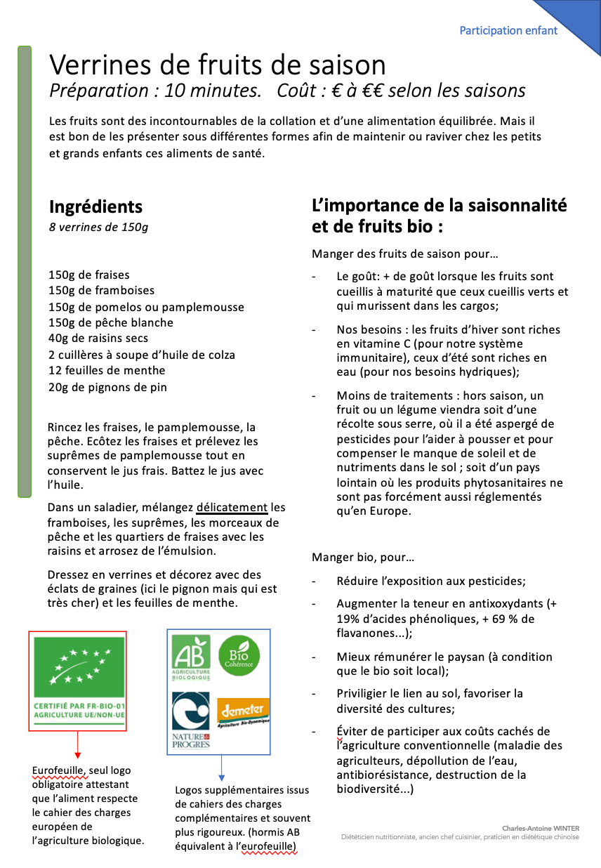 Miniature : E-Book "Prendre soin de soi avec gourmandise" Vol.1