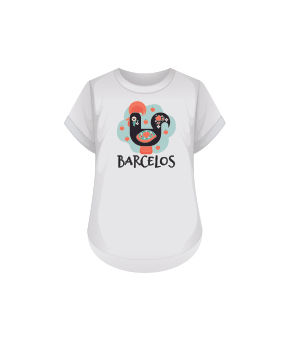 T-SHIRT_GALO de BARCELOS(feminina)