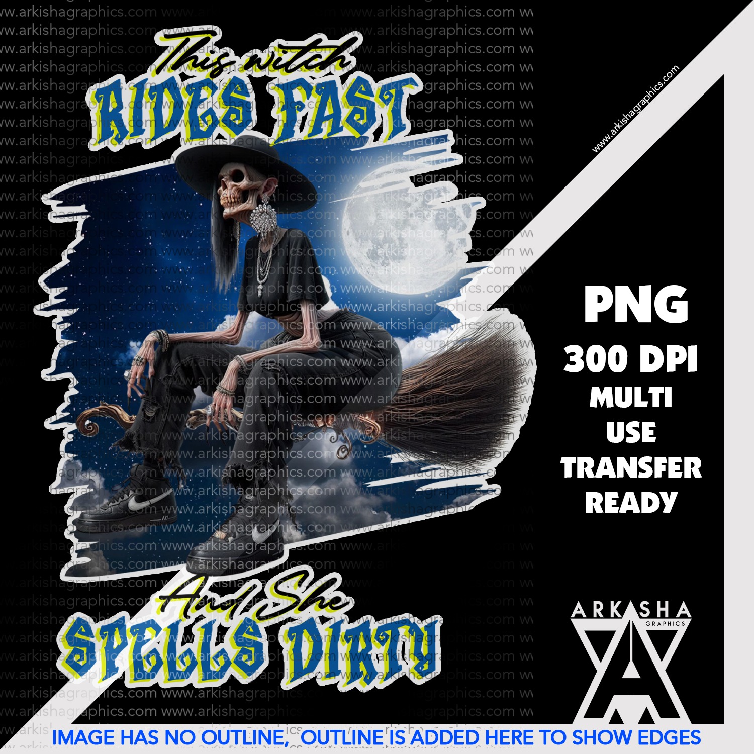 Rides Fast - Halloween