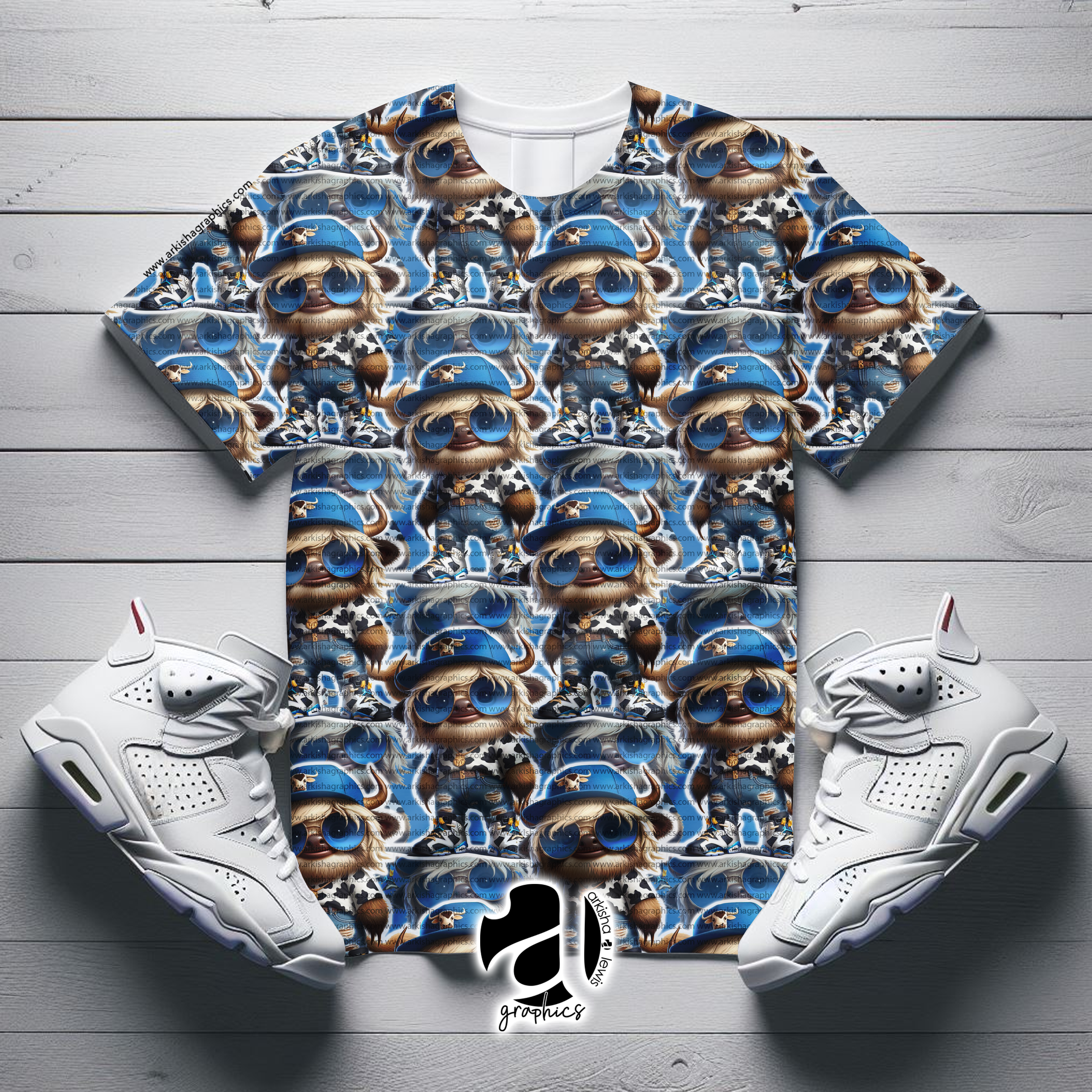 Cow Dude 25 (Not a cow it's a sloth with a cow horn hat)