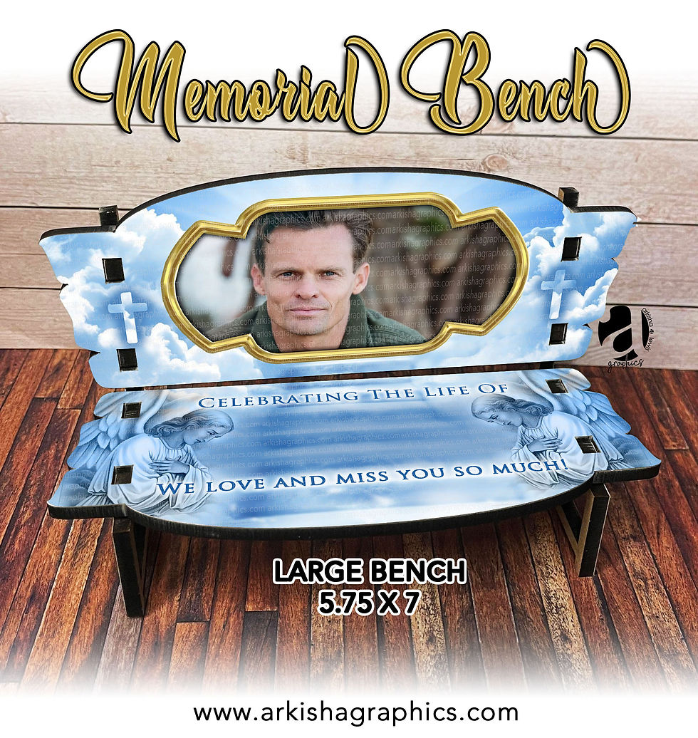 LG Bench Gold Stairs To Heaven Template