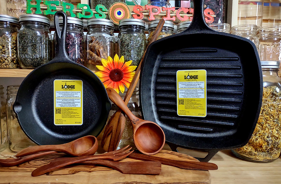 Lodge cast iron skillet pans are tough, durable and can last a lonmg time if you take care of them.