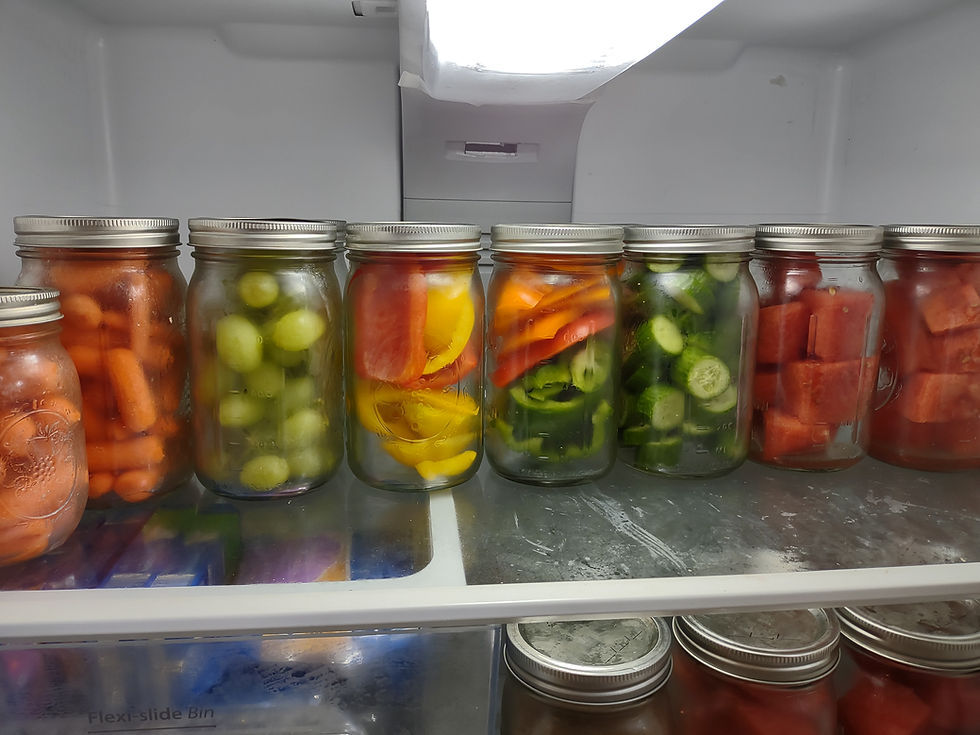 The importance of always having a stocked refrigerator