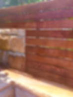 Horizontal Slat Fence