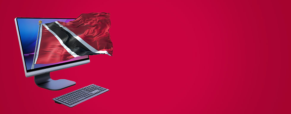 Computer Graphic Design with Trinidad & Tobago flag