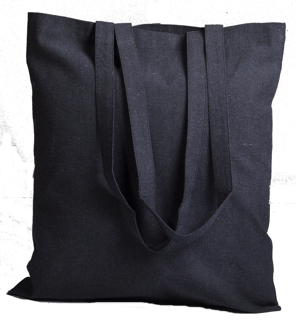 Thumbnail: Free Imprint + Free Shipping 100 Pack 16"x15"  Recycled Cotton Tote Bag