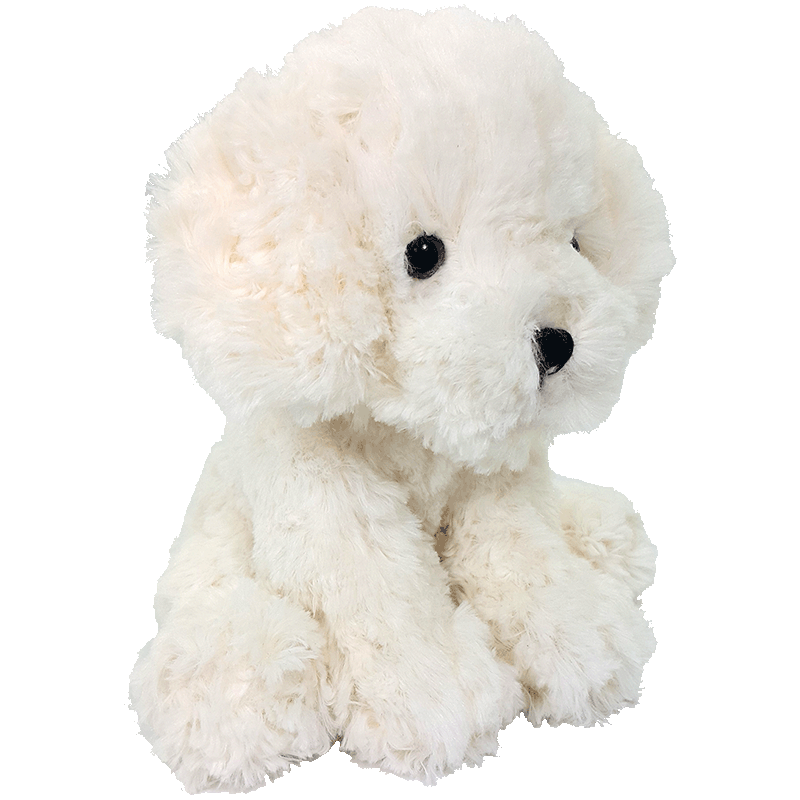 9" Cream White Dog Anico Products