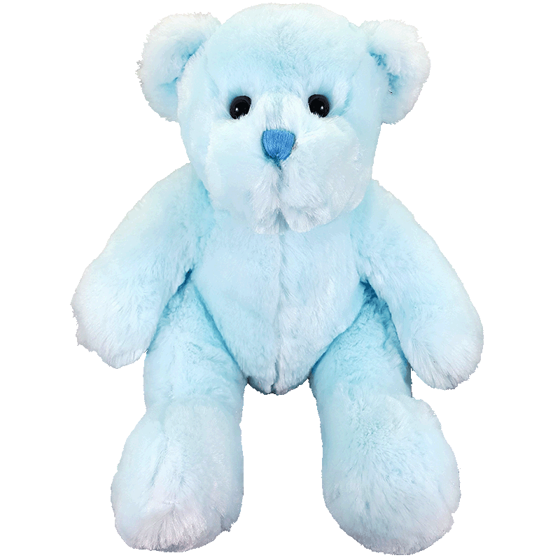 14" Classic Light Blue Teddy Bear