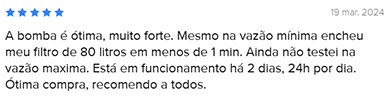 Característica 3 das bombas AC da Pet Flix