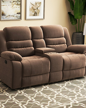 Toshiaki+70_+Wide+Overwide+Microfiber+Manual+Reclining+Loveseat+Sofa+with+Storage+Box+and+