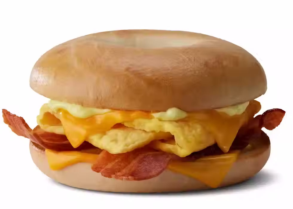 Bacon Breakfast Bagel 🌑🌑🌑🌑🌑