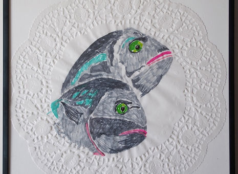 Dorades" - 33 cm x 33 cm - 2012