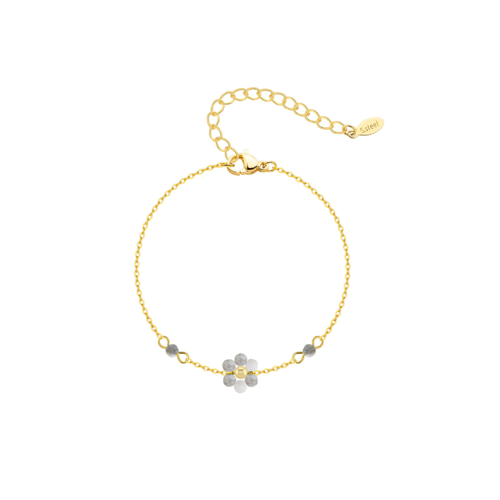 BRACELET FLOR Howlite