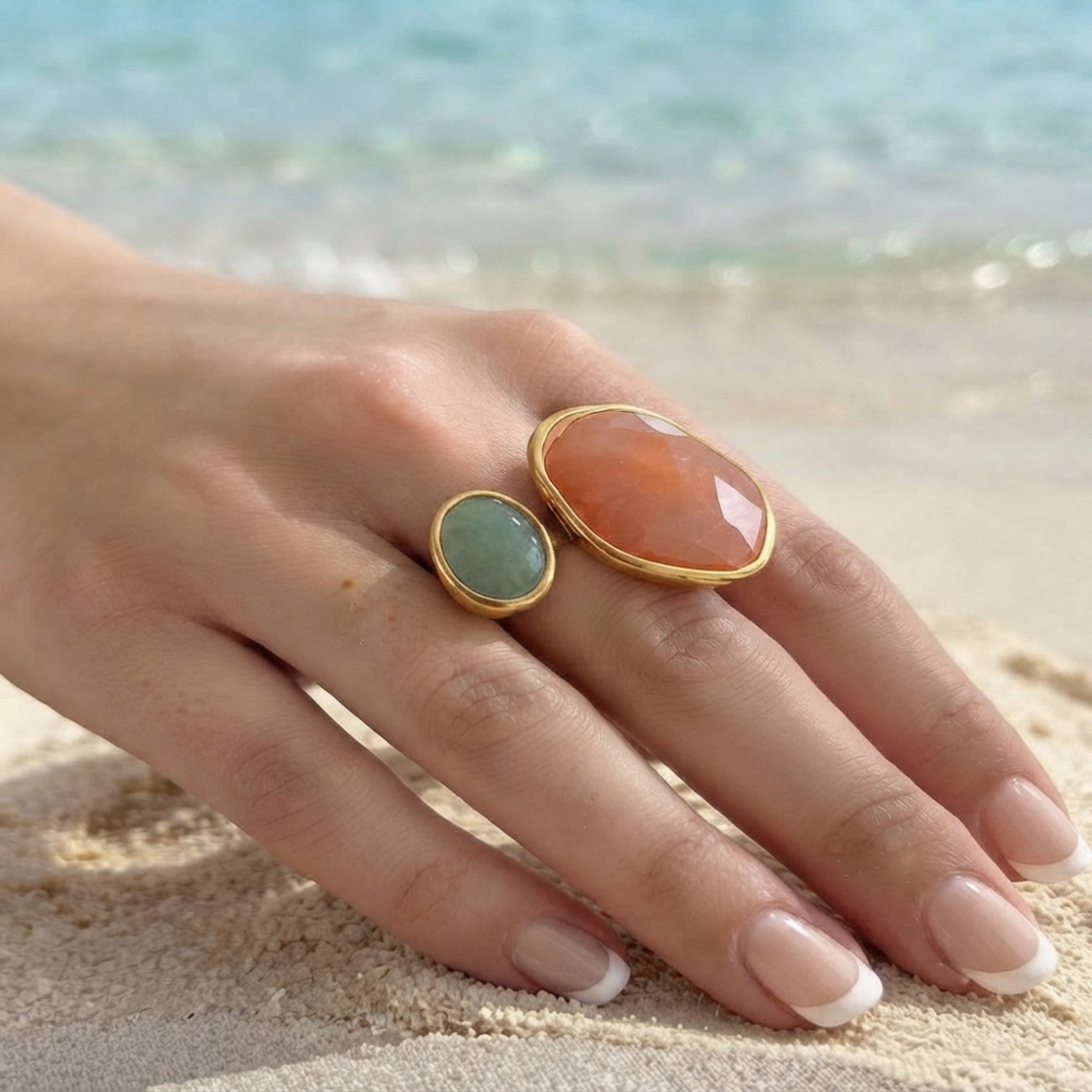 Bague Marilou Aventurin