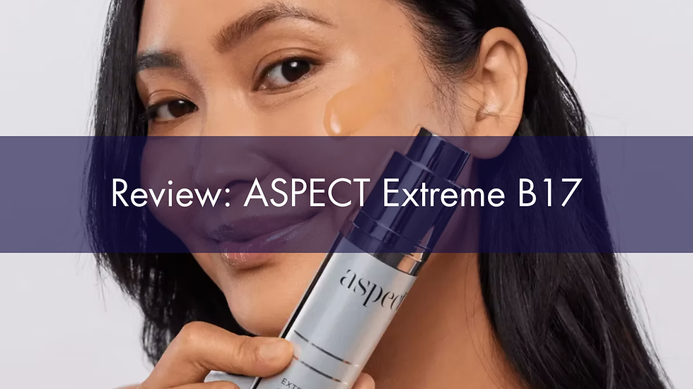 Review: Aspect Extreme B17 serum