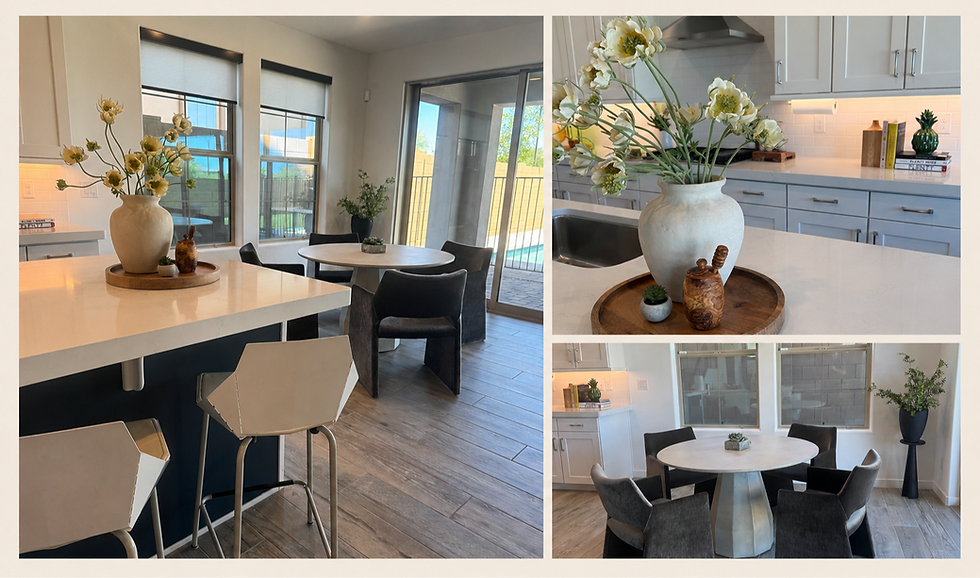 Modern kitchen details help elevate luxury listings.