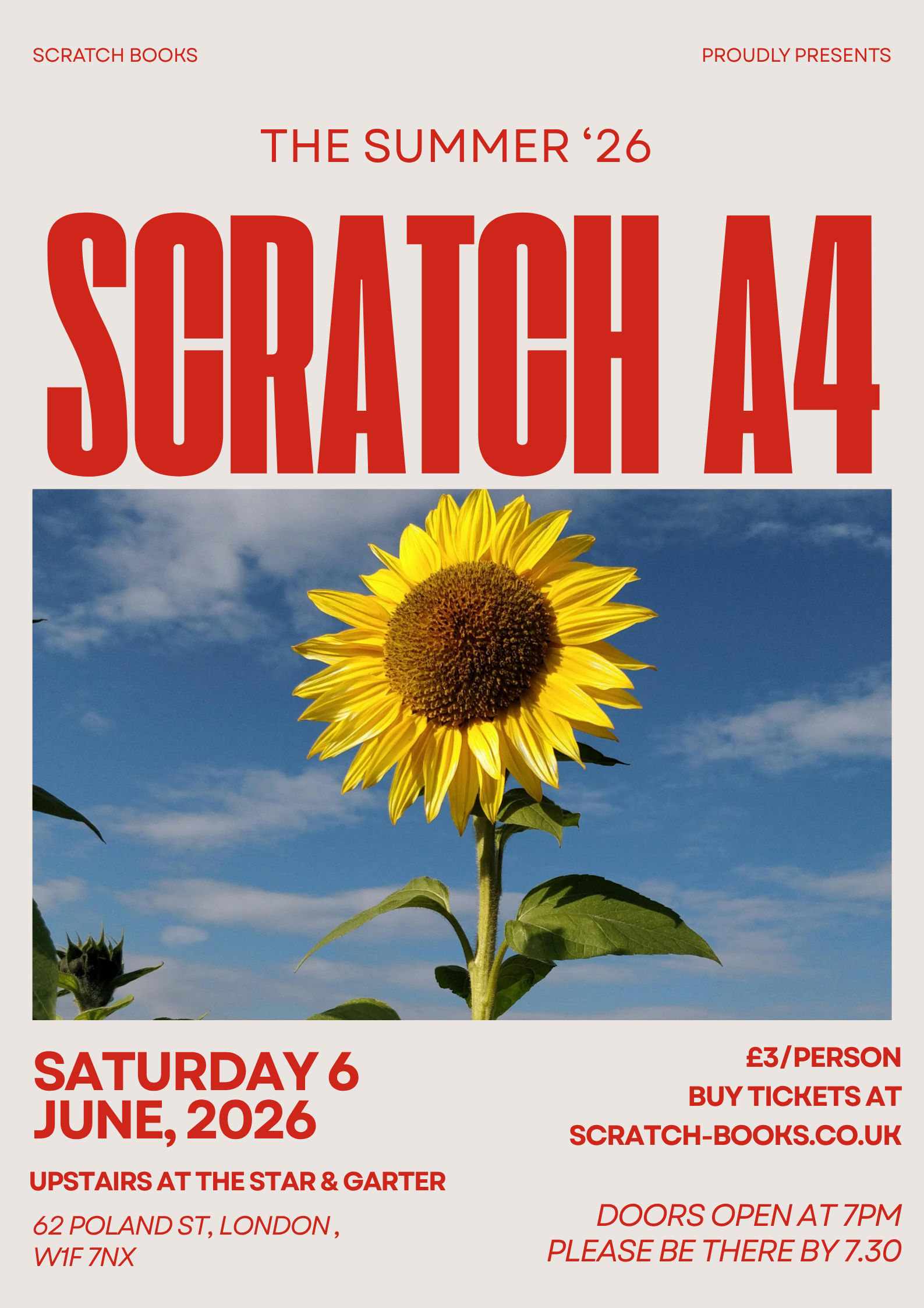 Scratch A4 - Admission ticket