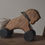 Miniature : Wooden Horse Pull Along