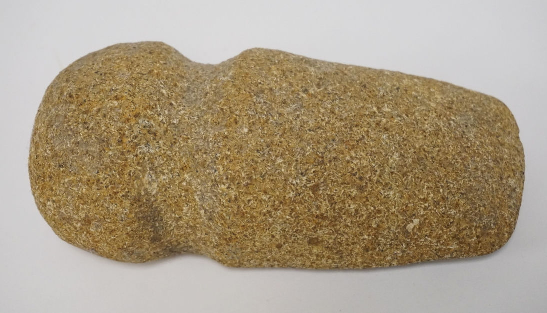 1015_NATIVE AMERICAN INDIAN AXE HEAD FROM ILLINOIS (AUGUSTA, HUNTSVILLE, LAMOINE