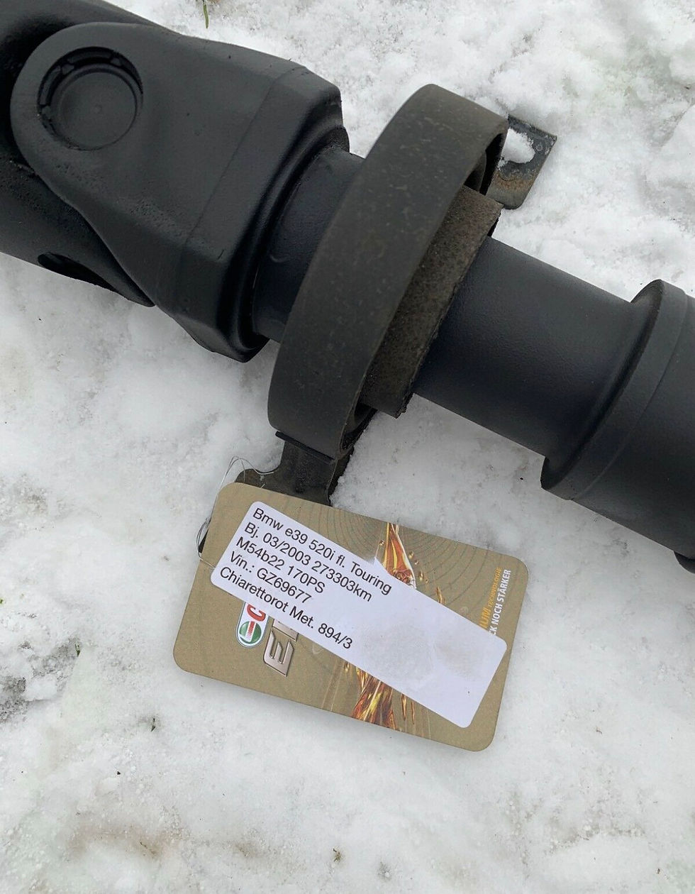 Miniaturbild: BMW E39 520i Facelift Kardanwelle 