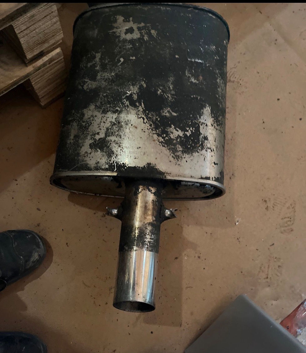 Miniaturbild: BMW E39 530D Endtopf Endschalldämpfer 2247989