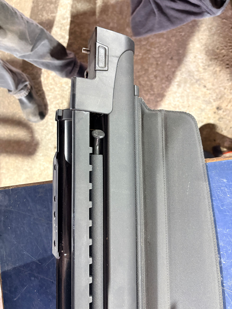 Miniaturbild: BMW E39 Touring Kofferraumabdeckung Rollo Laderaumabdeckung Netz Kombirollo
