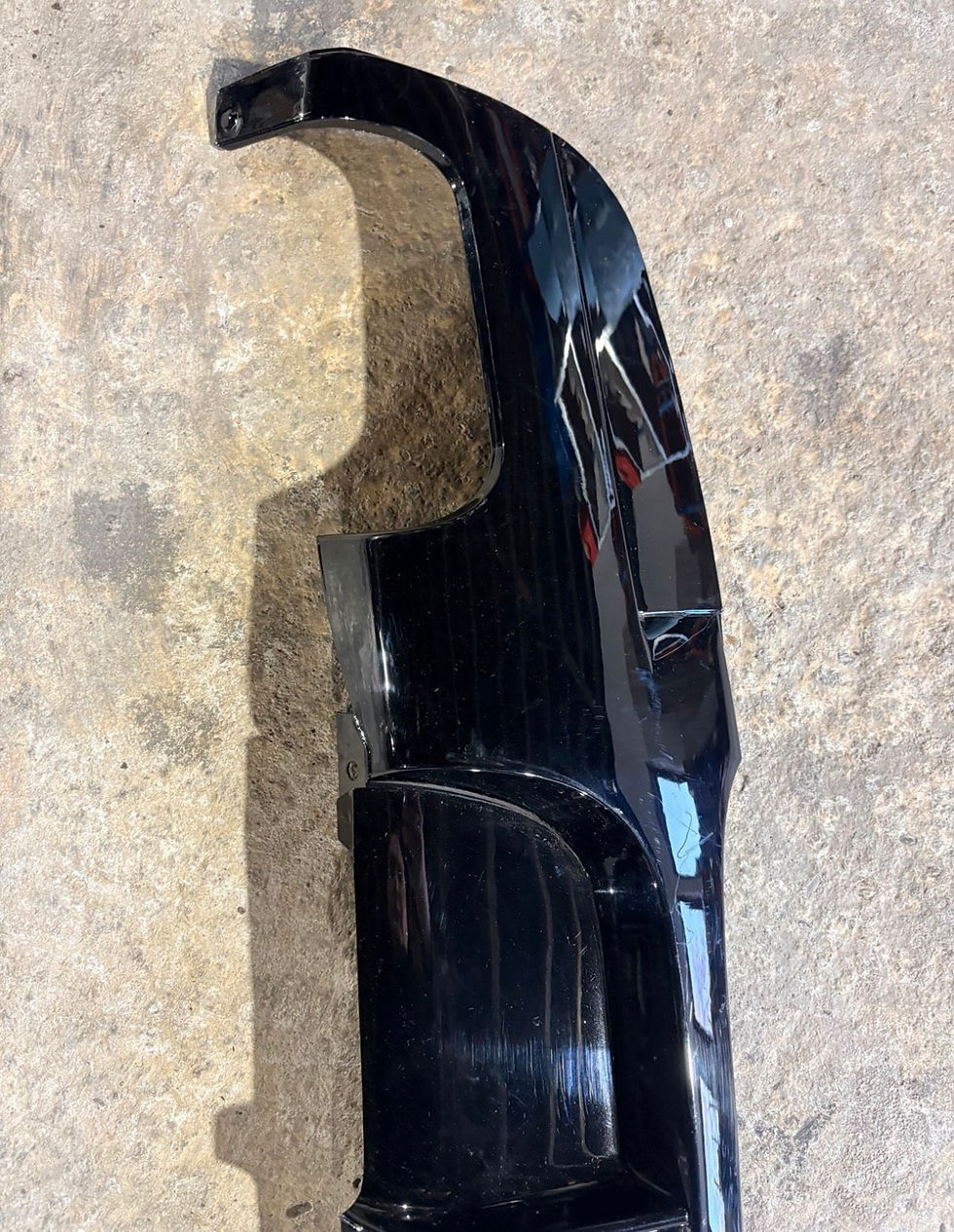 Miniaturbild: BMW E90 Diffussor Stoßstsnge hinten Schwarz