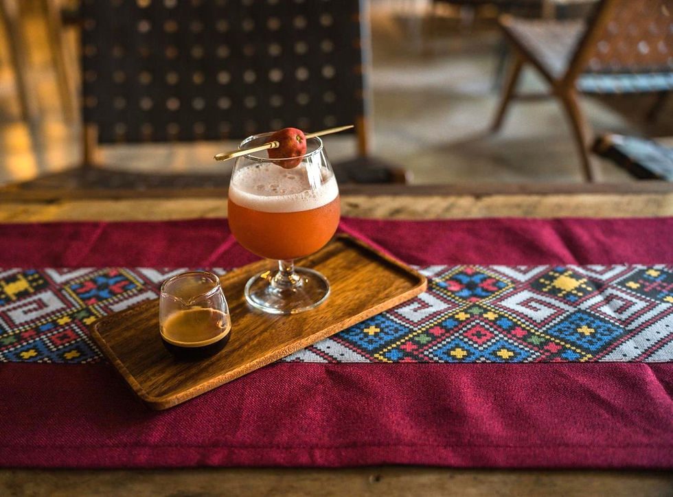 Thumbnail: Red Brocade Table Runner