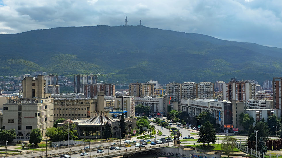 Skopje panorama
