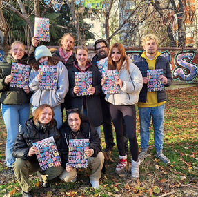 Young people from multiple countries create international magazine from Skopje over the years
