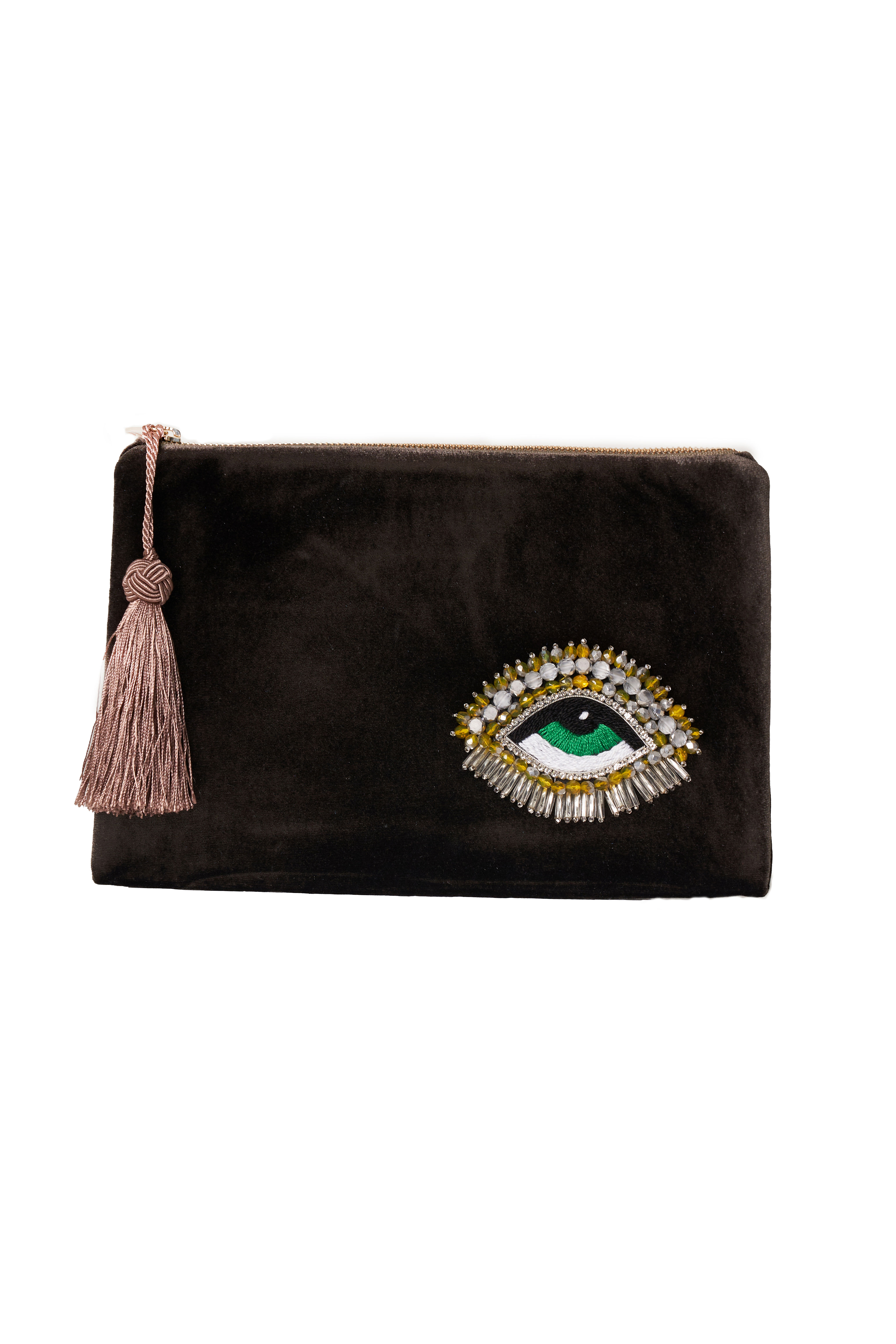 Maruel Küçük Göz Kristal Çanta