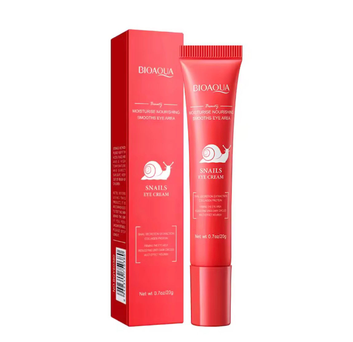 Crema contorno de ojos caracol
